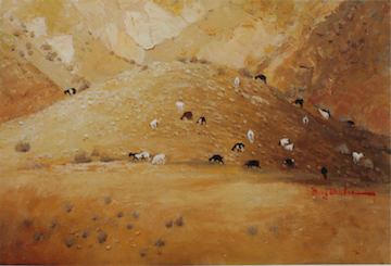 양치기 (미쯔페,여리고) / Guarding sheeps in Jerico