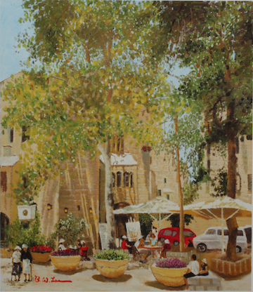 화단앞 광장 / Synagogue Plaza in Jerusalem